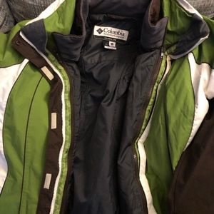 Columbia 3 in 1 jacket system womens large